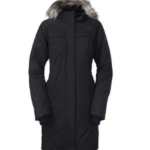 The North Face Women's Black Ski Jacket with Fur Hood
